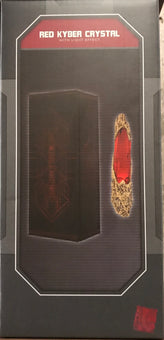 Disney Parks Star Wars Galaxy's Edge Red Kyber Crystal With Light Effect New