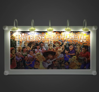 Disney Coco Light-Up Billboard Mini Puzzle New with Box