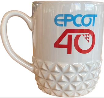 Disney Parks Epcot 40th Anniversary Figment Ceramic Coffee Mug New
