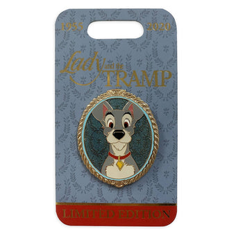 Disney Lady and the Tramp Portrait Tramp Pin Limited Edition New with Card