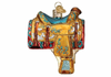 Old World Christmas Western Saddle Blown Glass Christmas Ornament New with Box