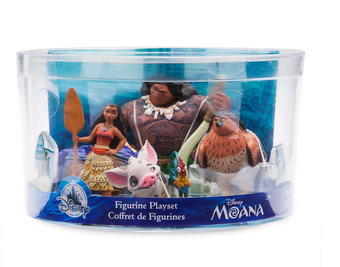 Disney Store Moana Fold-up Illustrated Play Mat Play Set New with Box