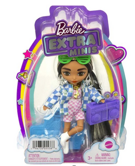 Barbie Extra Minis Doll #2 Pink Dress Toy New With Box