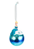 Disney Disneyland Paris Frozen Elsa Blue Hanging Glitter Ornament New with Tag