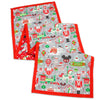 Disney Parks Santa Mickey and Friends Reversible Table Runner New with Tags