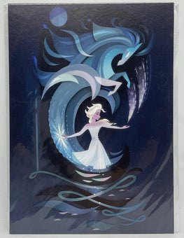 Disney Parks Frozen Nokk By Brittney Lee Postcard Wonderground Gallery New