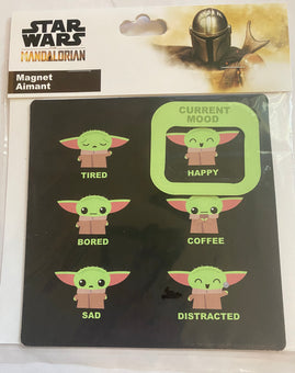 Disney Star Wars The Mandalorian The Child Current Mood Magnet New Sealed