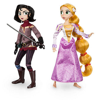 Disney Store Rapunzel and Cassandra Dolls Gift Set Tangled The Series 11'' New