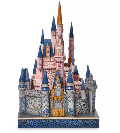 Disney Parks Jim Shore 50th Anniversary Cinderella Castle Figurine New With Box