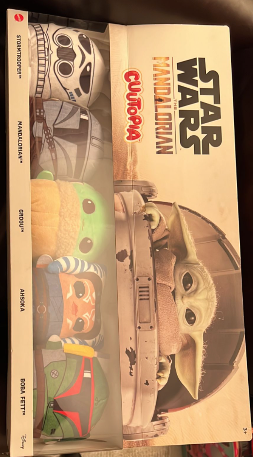 Disney Star Wars Mandalorian Cuutopia Plush Set of 5 New With Box