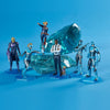 Disney Store Captain Marvel Figure Set Figure Play Set 6 Playset Cake Topper New