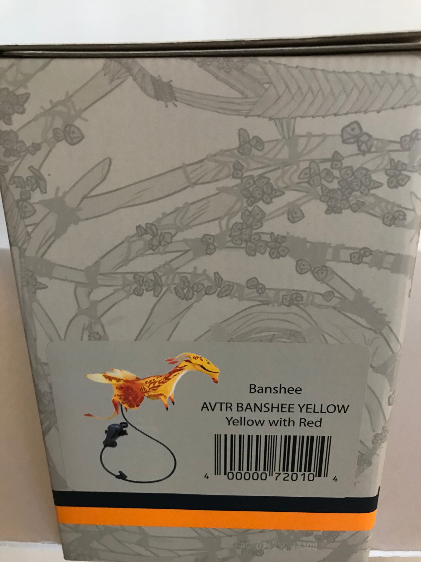 Disney Pandora Avatar Interactive Banshee Yellow with Red New with Box