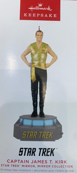 Hallmark 2022 Star Trek Captain James T. Kirk Christmas Ornament New With Box