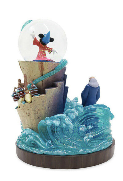 Disney D23 80th Anniversary Fantasia Figurine with Snowglobe Limited New w Box