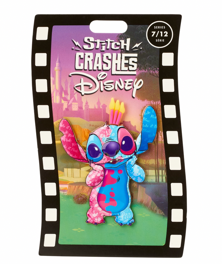 ディズニー　スティッチ Stitch Crashes Disney オーロラ姫 Disney Stitch Crashes Sleeping Beauty Aurora Pin Limited New with
