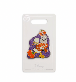 Disney Halloween 2021 Donald Duck Devil Pin New with Card