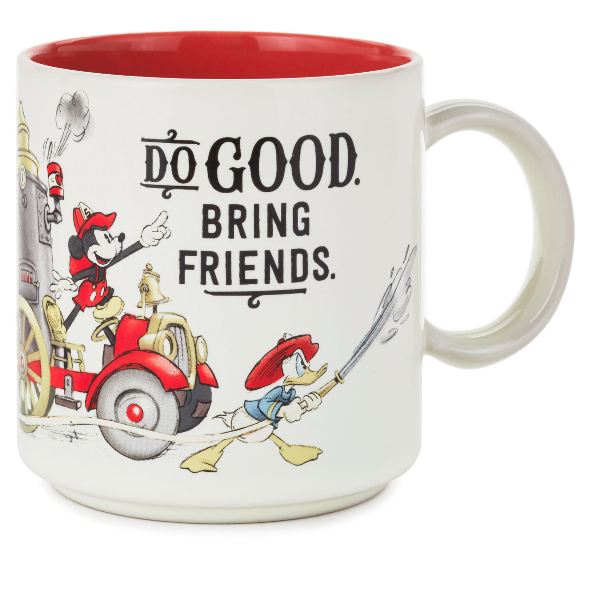 Hallmark Disney Mickey Friends Do Good Bring Friends Coffee Mug New