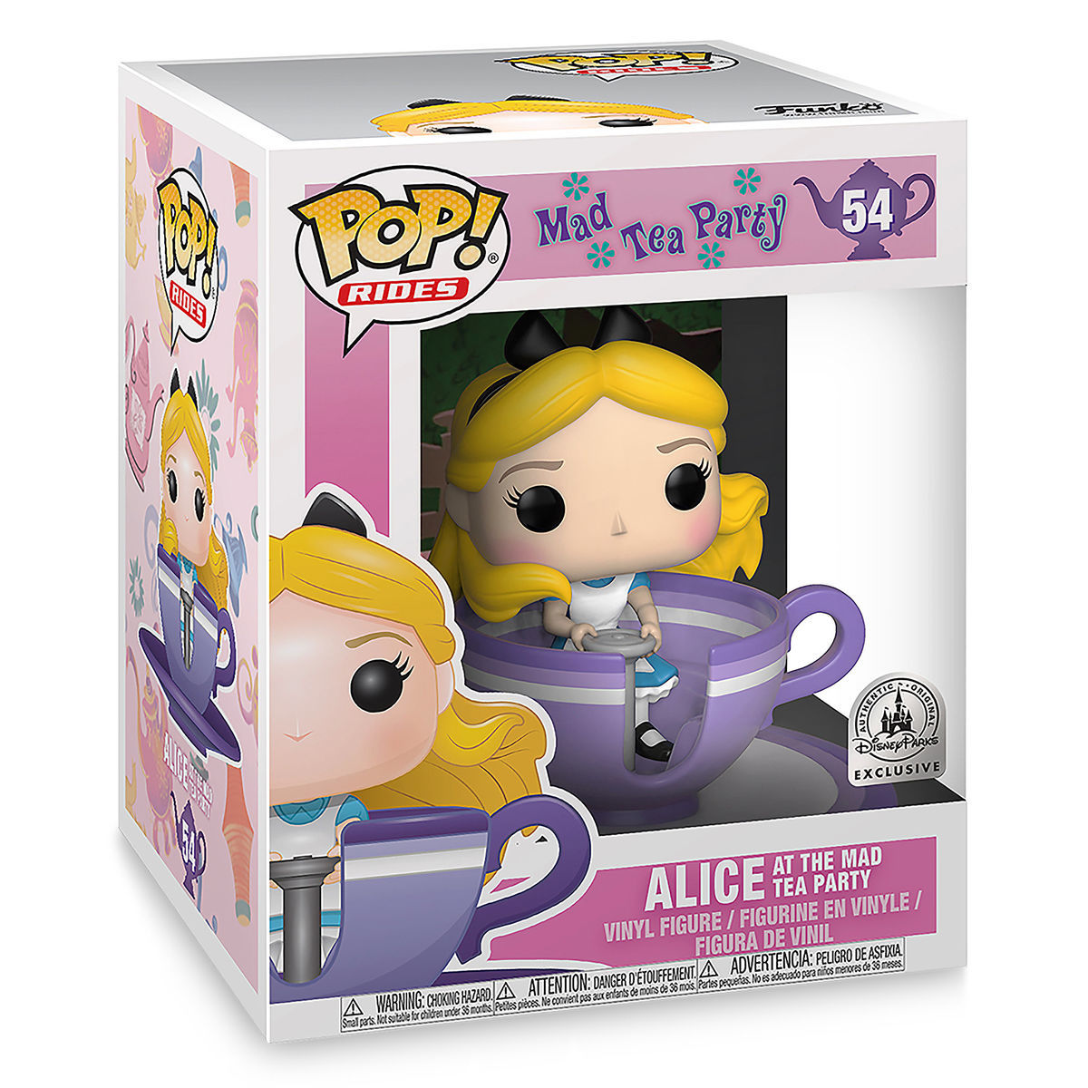 Disney Parks Exclusive Alice at the Mad Tea Party Funko Pop New with Box