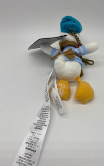Disney Parks Riviera Resort Donald Duck Sculptor Plush Keychain New with Tags