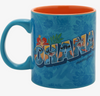 Disney Lilo & Stitch Ohana Means Family Floral Cermic Mug New