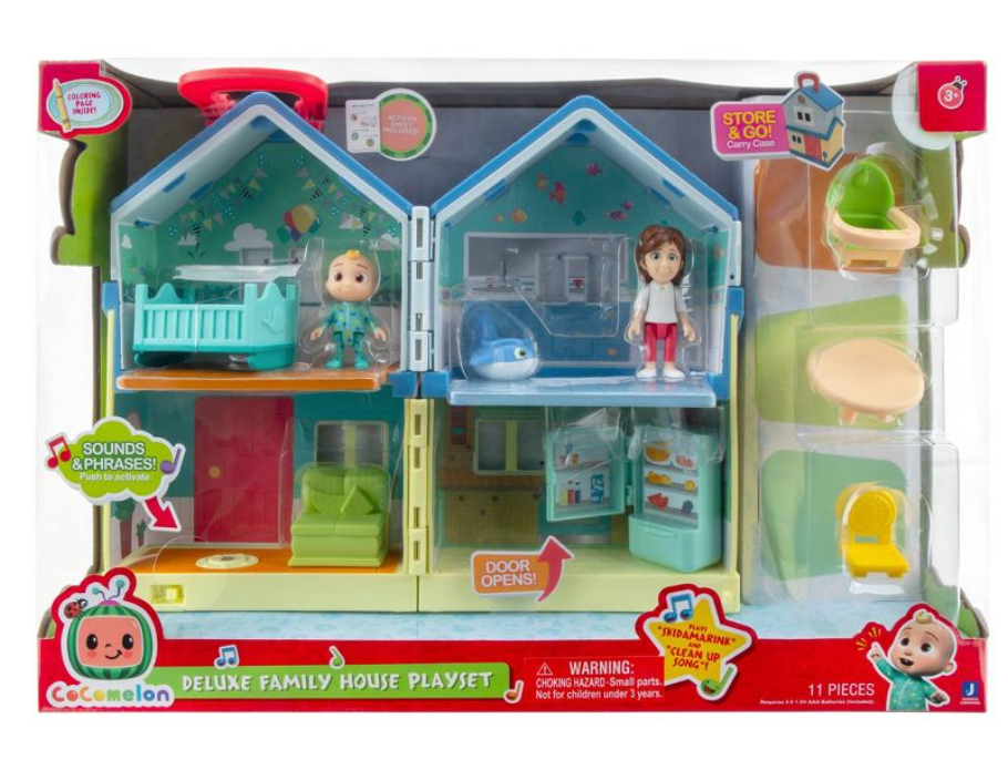 CoComelon Official Deluxe Family House Playset Toy New With Box