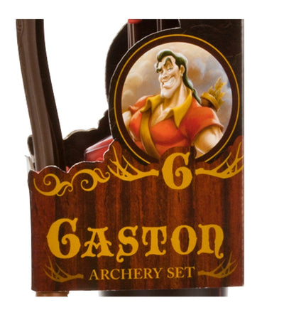 Disney Parks Beauty and the Beast Gaston Toy Archery Set New with Box