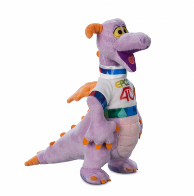 Disney Parks Epcot 40th Anniversary Figment Plush New with Tag
