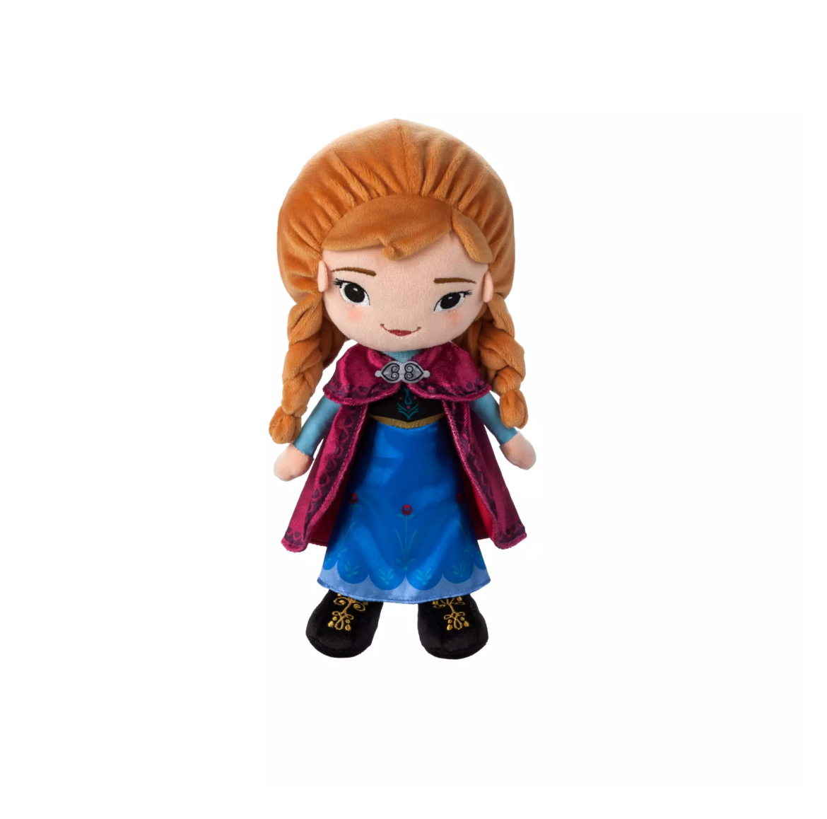 Disney Frozen Satin Dress Anna Medium Plush New with Tag