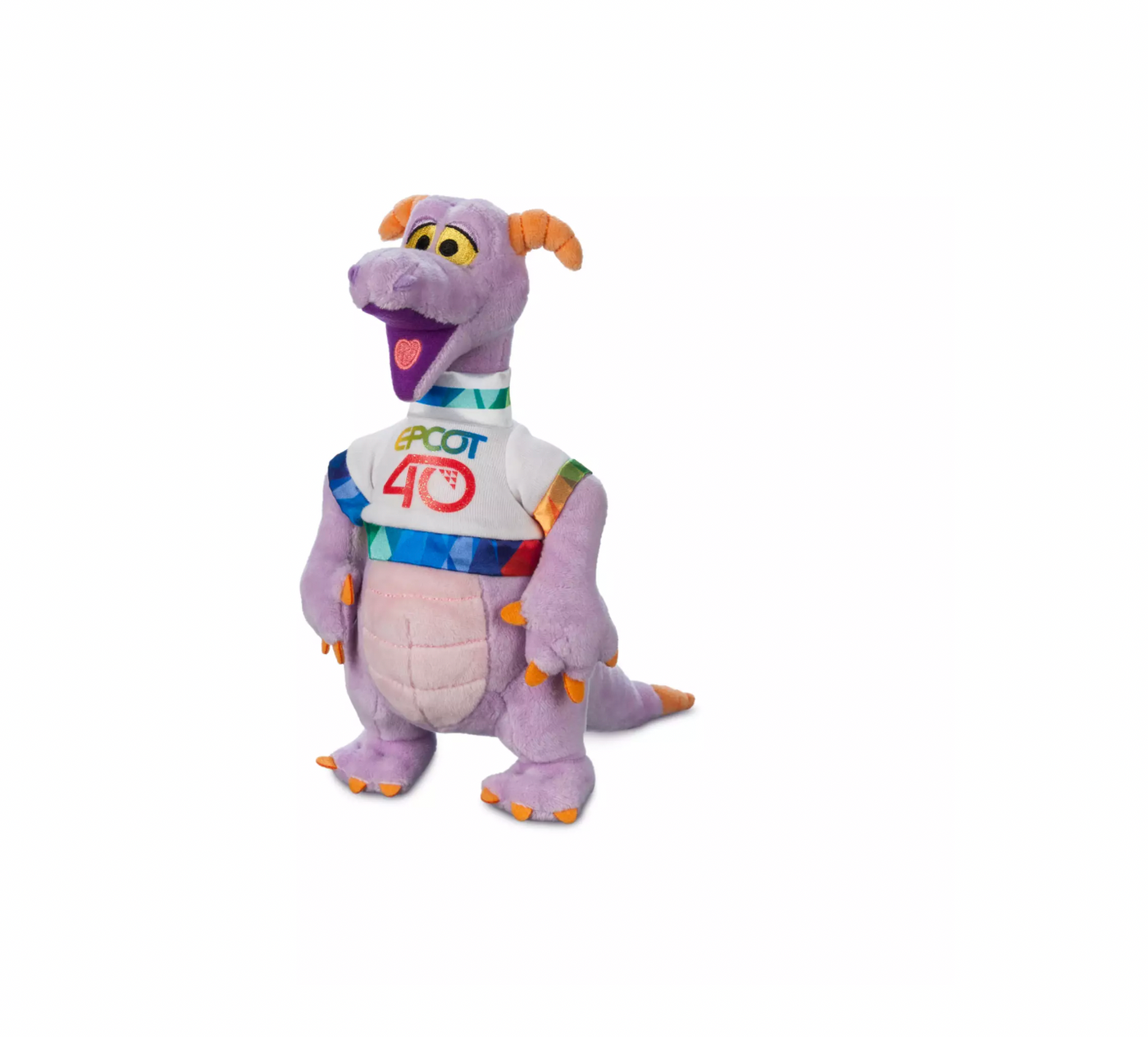 Disney Parks Epcot 40th Anniversary Figment Plush New with Tag