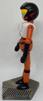 Disney Parks Star Wars Galaxy's Edge Wooden Poe Dameron Bendable Toy Figurine