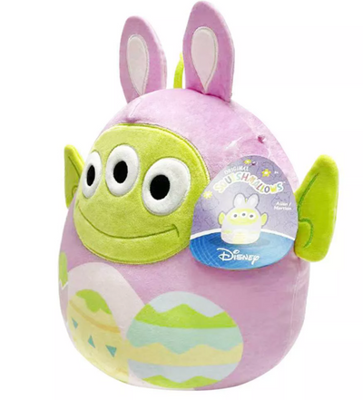 Squishmallows Disney Easter Toy Story Alien Holding Egg 10inc Plush New with Tag