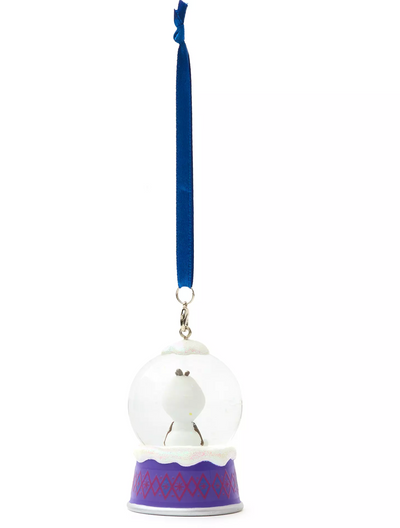 Disney Frozen Olaf Snow Globe Christmas Tree Ornament New with Tag