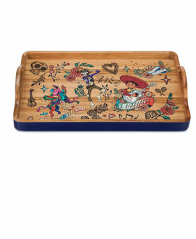 Disney Pixar Coco Miguel Hector Dante Kitchen Wooden Tray New