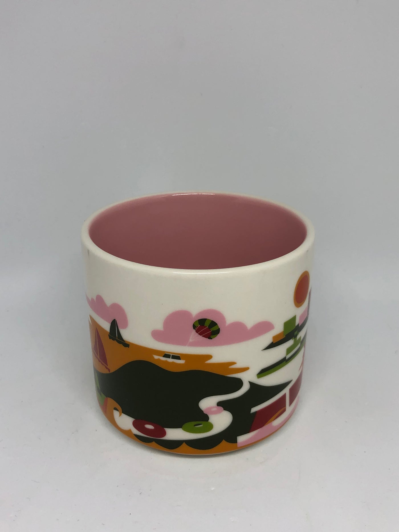 Starbucks Coffee You Are Here Thailand Pattaya Ceramic Coffee Mug New with Box