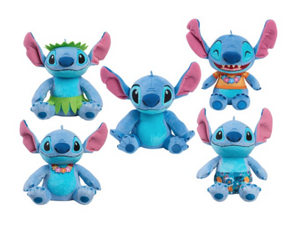 Disney Stitch Plush Collector Set of 5 New With Box