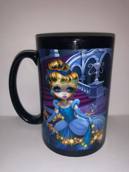 Disney WonderGround Gallery Ceramic Coffee Mug Cinderella New