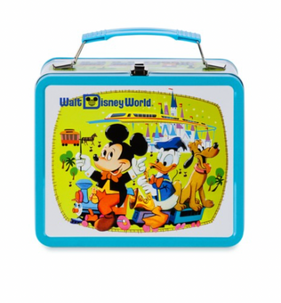 Disney Walt Disney World 50th Magical Celebration Tin Lunch Box New