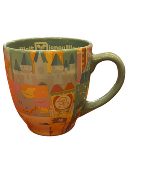 Disney Parks 4 Parks Cuties It's a Small World Dumbo Chef Remy Coffee Mug New