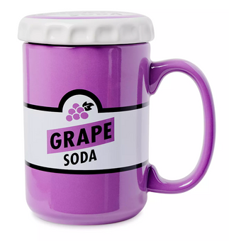 Disney Parks Pixar Up Grape Soda Mug with Lid New