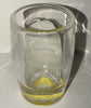 M&M's World Yellow Big Face Clear Shot Glass New