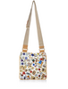 Madrid Life is a Game White Shoulder Bag Made in Italy by Divo Diva New