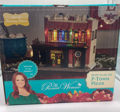 Holiday Village 2021 P-Town Village The Pioneer Woman New with Box