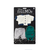 Disney NuiMOs Outfit Sherpa Jacket and Gray Pants with Green Backpack New w Card