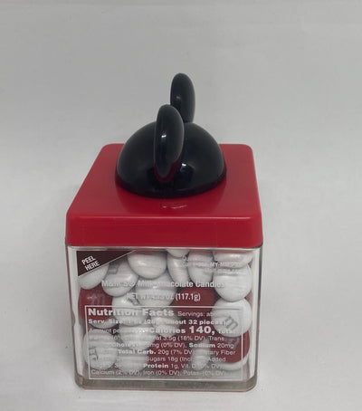 Disney Springs M&M's World Red Mickey Ears Cube Milk Chocolate New