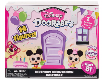 Disney Doorables Count Down to Birthday Calendar Mystery Toy New