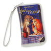 Disney Parks Lady and the Tramp VHS Case Clutch New with Tag