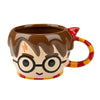 Universal Studios Harry Potter Head Character Sculpted Coffee Mug New