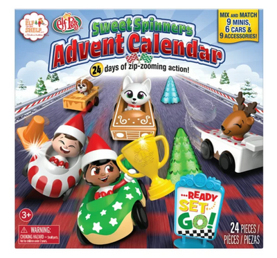 Sweet Spinners Advent Calendar Christmas The Elf on the Shelf New With Box