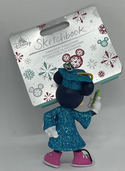 Disney Parks Mickey Graduation Sketchbook Ornament Selfie Diploma New With Tag