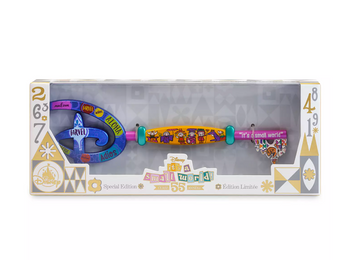 Disney It's a Small World 55th Collectible Key Special Edition New with Box